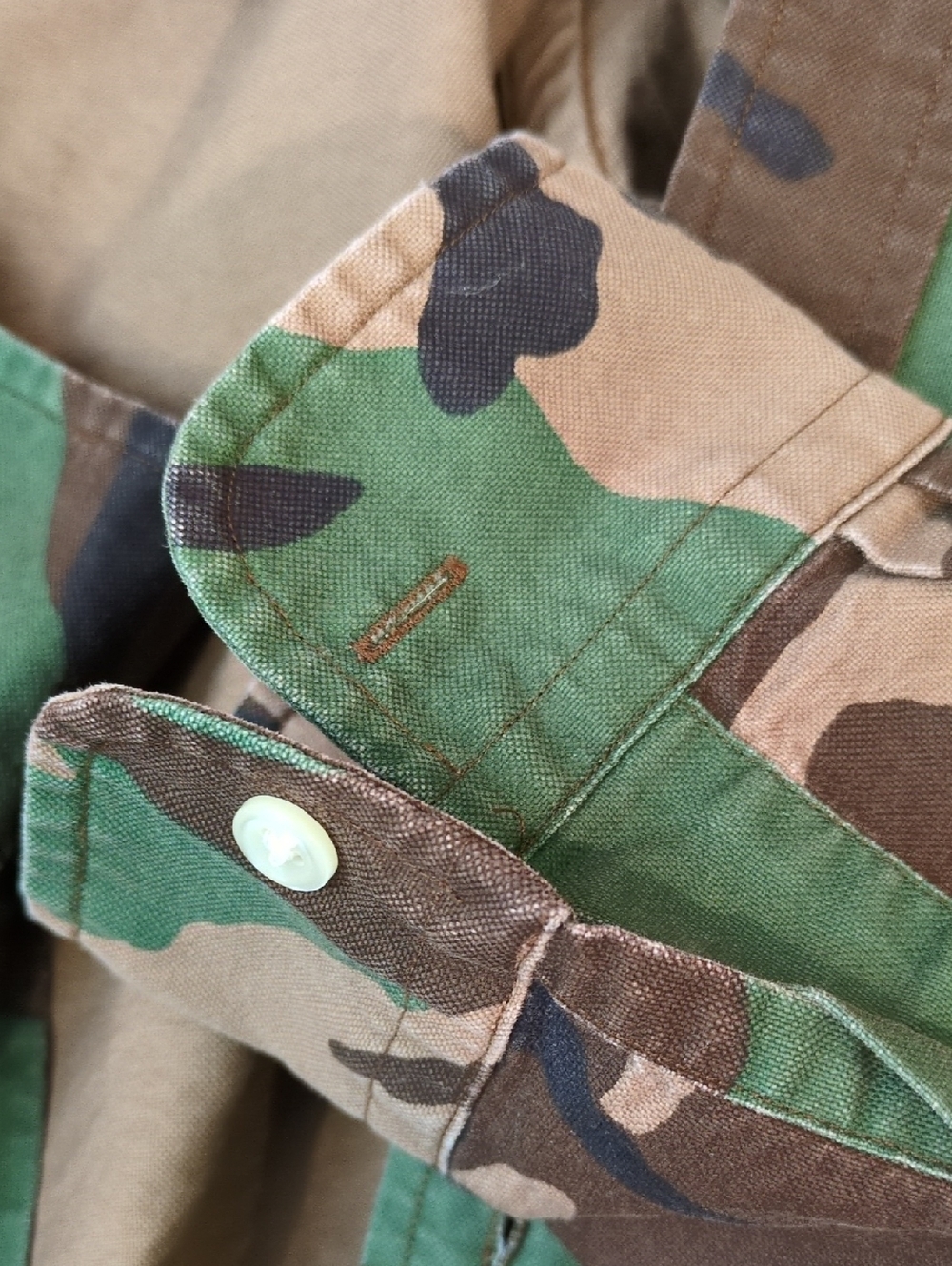 Ralph Lauren Camo Button Down LS Shirt Medium - Picture 7 of 13